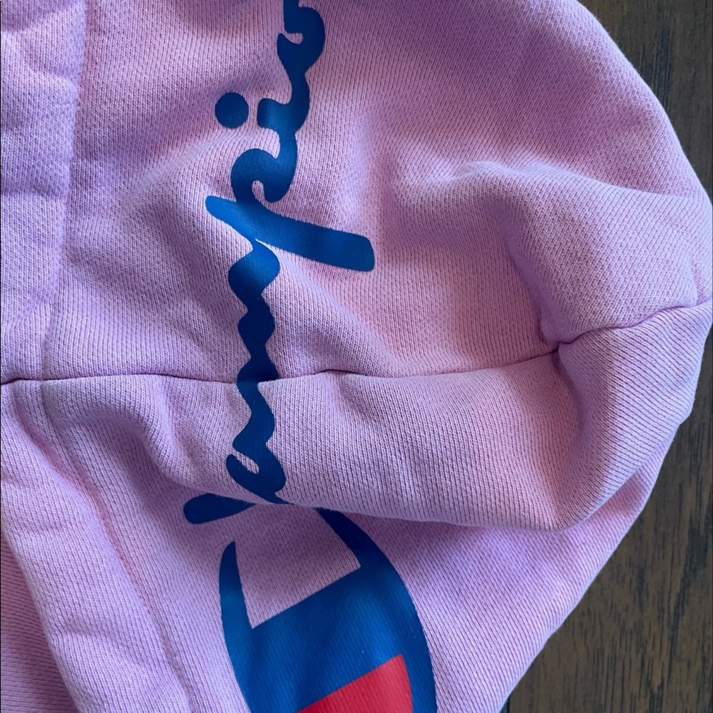 Pink classic champion vintage 90s style sweatshirt hoodie 1028 xs - Picture 4 of 6